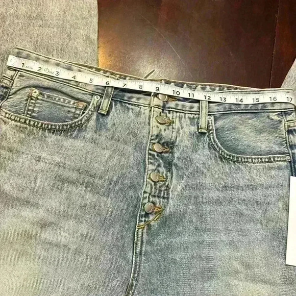 Joe's Jeans X We Wore What The Danielle High Rise Vintage Straight Jean 32 ~NWT - Picture 11 of 16